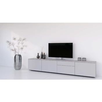 Lage tv-kast met gesloten front Q240-2 Karat