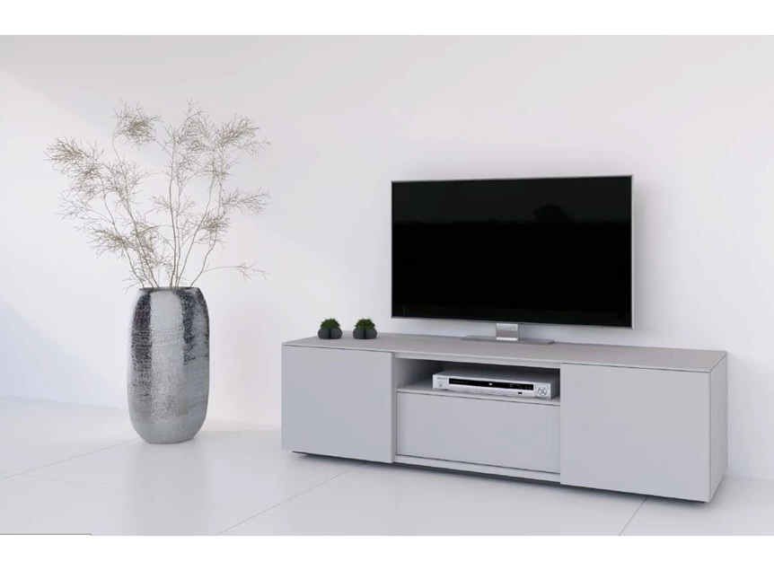 Lage tv-kast met schuifdeuren C150 MO Karat