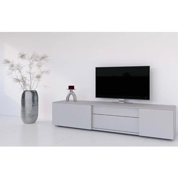 Lage tv-kast met schuifdeuren C195 R Karat