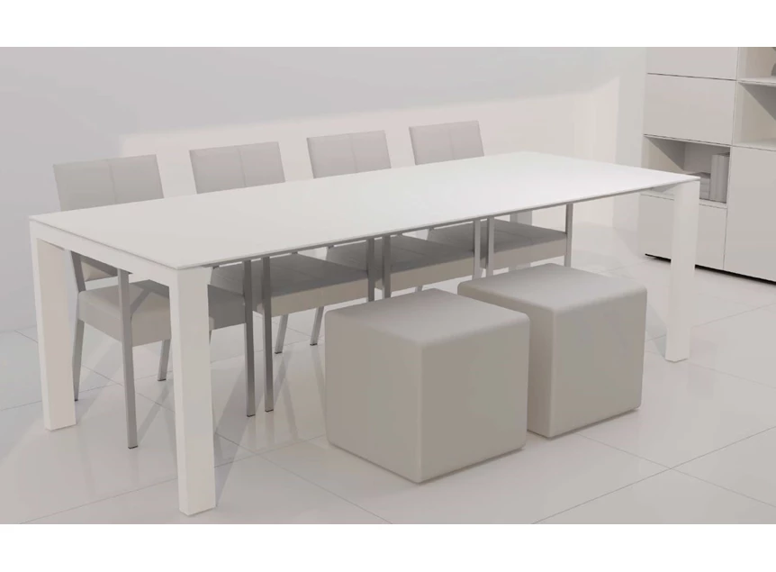 Verlengbare tafel TZV wit blad Karat Tables to Love