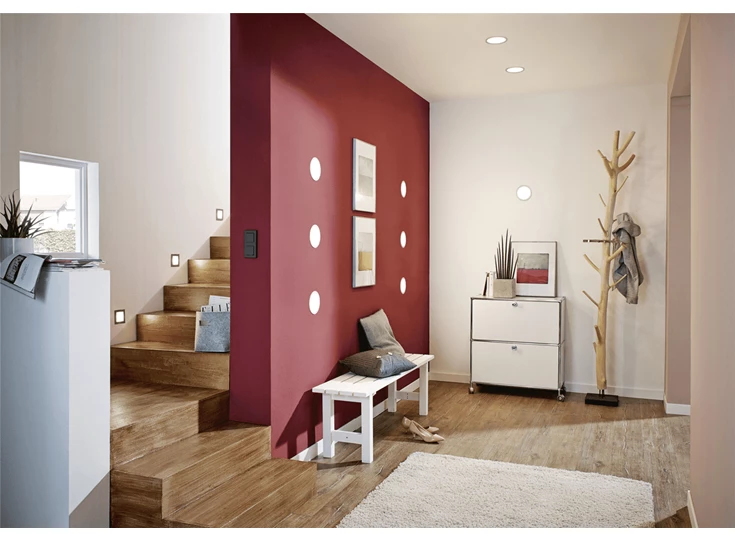 94056 Fueva inbouwspot led eglo rond wit verlichting modern sfeer woonkamer