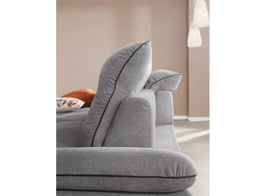 Verstelbare hoofdsteunen Salon Enjoy&More met longchair Willi Schillig