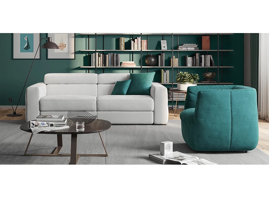 canape Click C189 zetel 3zit sofa Natuzzi Editions