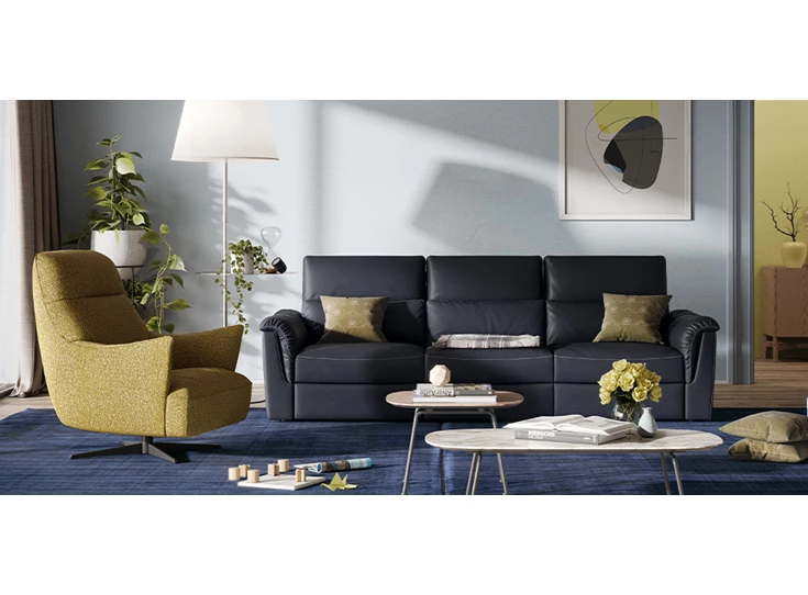 Comfortsalon Amorevole Natuzzi Edtions sfeer