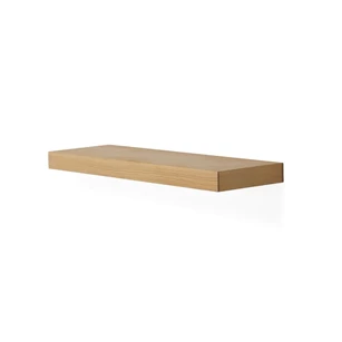 Ethnicraft Oak wall shelf S schuin