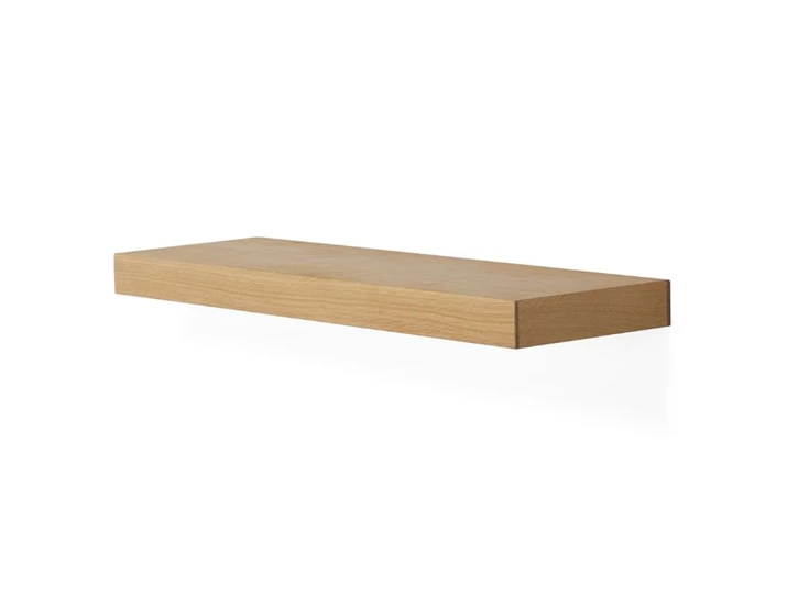 Ethnicraft Oak wall shelf S schuin
