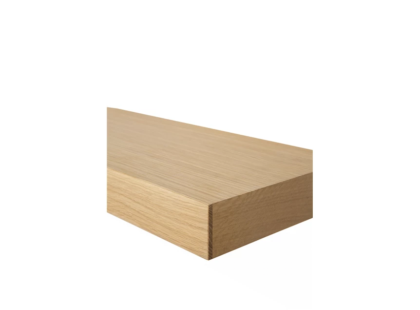 Ethnicraft Oak wall shelf S hoek detail