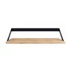 Ethnicraft Oak Ribbon Shelf Black recht 26623