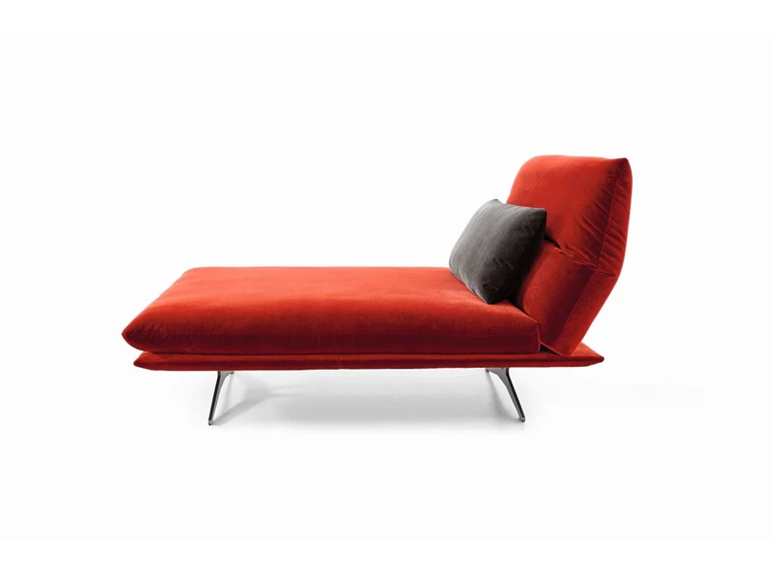 Zijde Ligzetel Francis stof 20C Rood Koinor