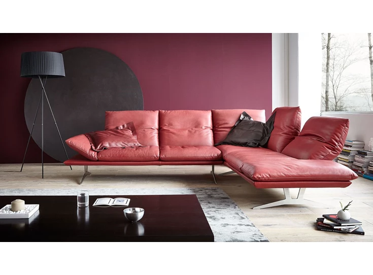 Salon Francis Koinor rood sfeer