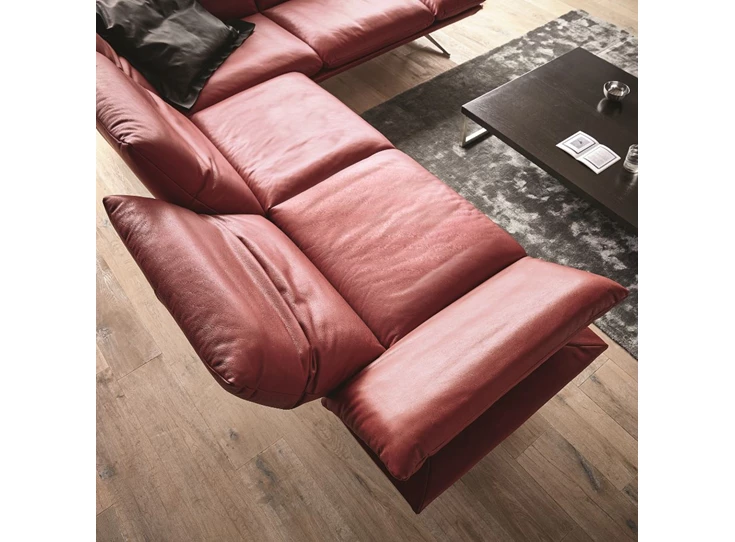 Zetel Francis Koinor rood bovenaanzicht