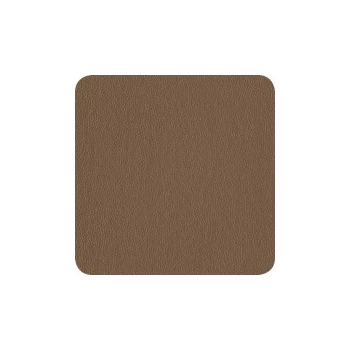 Onderzetters 7833420 imitatieleer set/4 bruin asa
