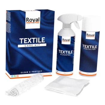 Textile Care Kit Clean & protect oranje beschermen schoonmaken stof meubelen