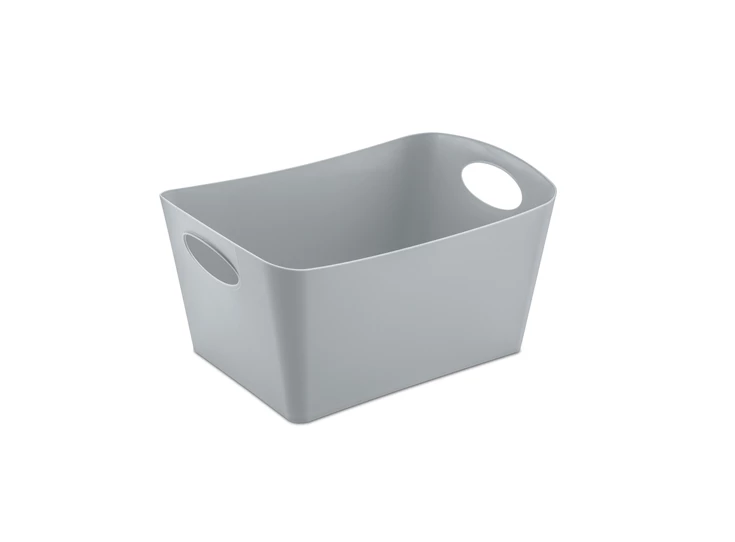 Boxxx M medium cool grey koel grijs koziol opbergen mand handvaten was speelgoed ondergoed