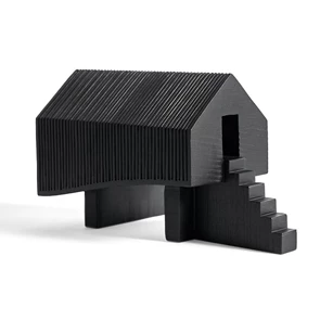 29611 Ethnicraft Stilt House Black Trap