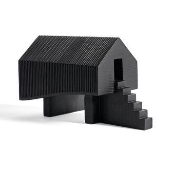 29611 Ethnicraft Stilt House Black Trap