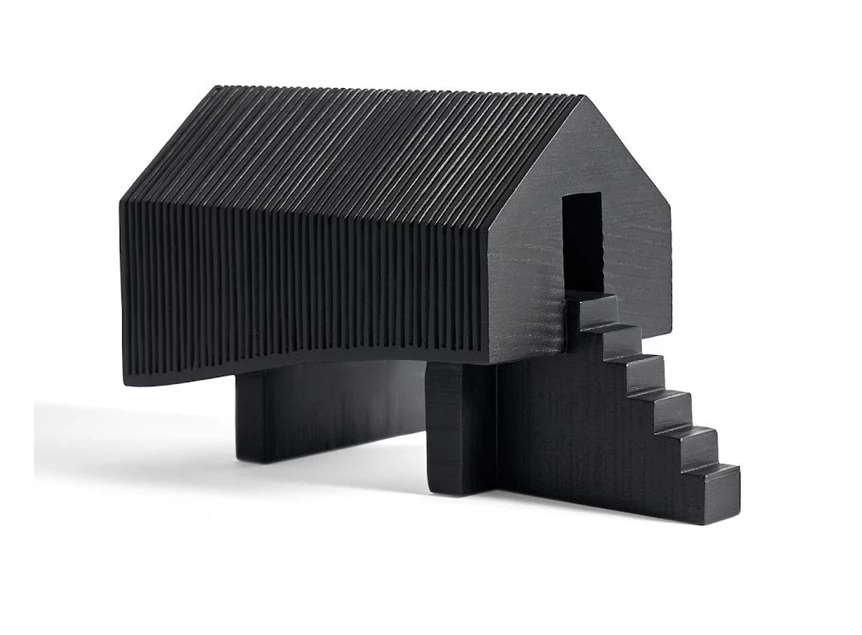 29611 Ethnicraft Stilt House Black Trap