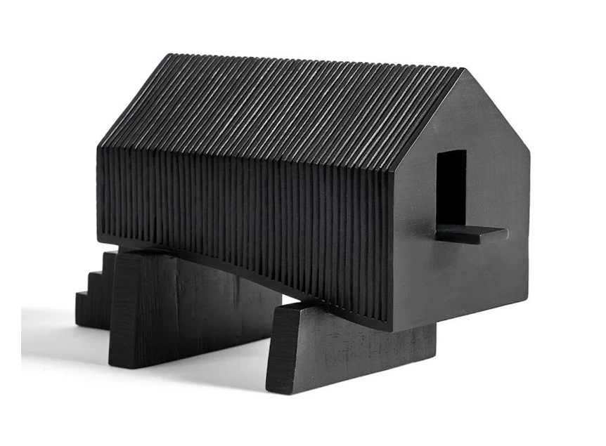 29611 Ethnicraft Stilt House Black Achterkant