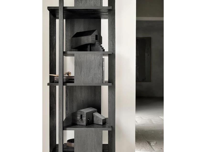 29611 Ethnicraft Stilt House Black Sfeer