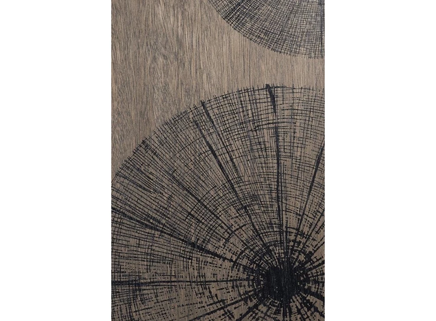 20565 Ethnicraft Black Slices Tray L 51x51cm Detail