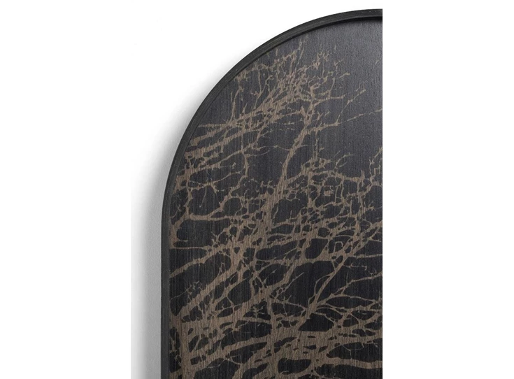 20563 Ethnicraft Black Tree Tray M 71x36x3cm Hoek