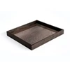 20561 Ethnicraft Bronze Mirror Tray S 38x38cm Bovenkant Schuin