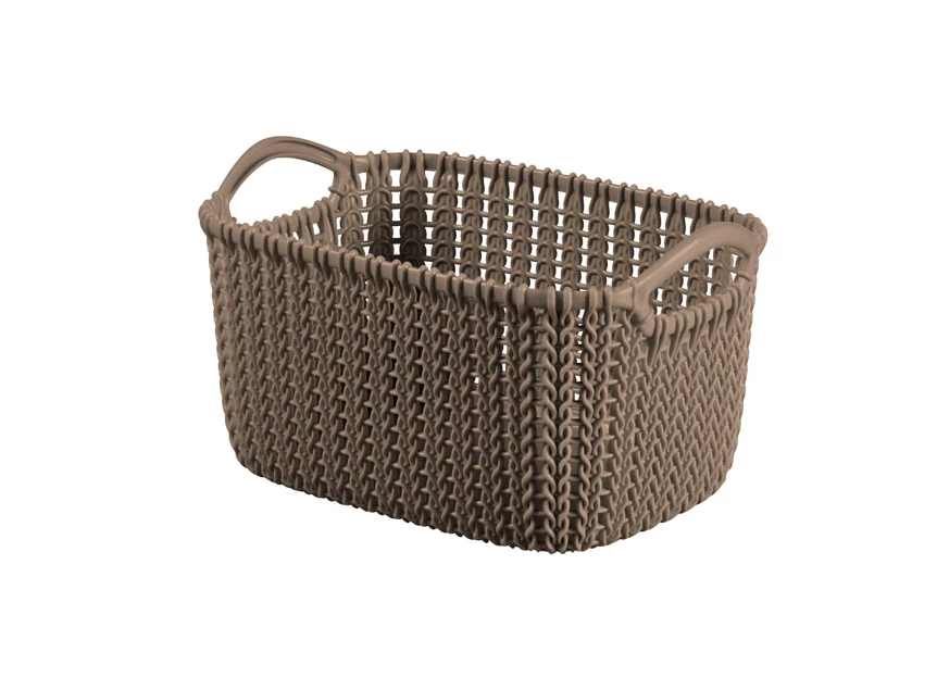 3675x59 Billiet Curver mand knit XS 3L Harvest brown