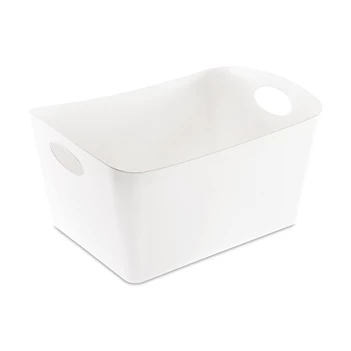 5743525 koziol boxxx L opbergbak 15L cotton white wit