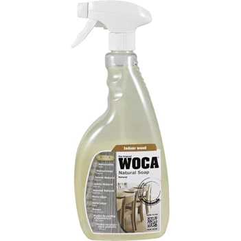 Natuur zeep Woca reiniging onderhoud hout vloeren meubelen speelgoed