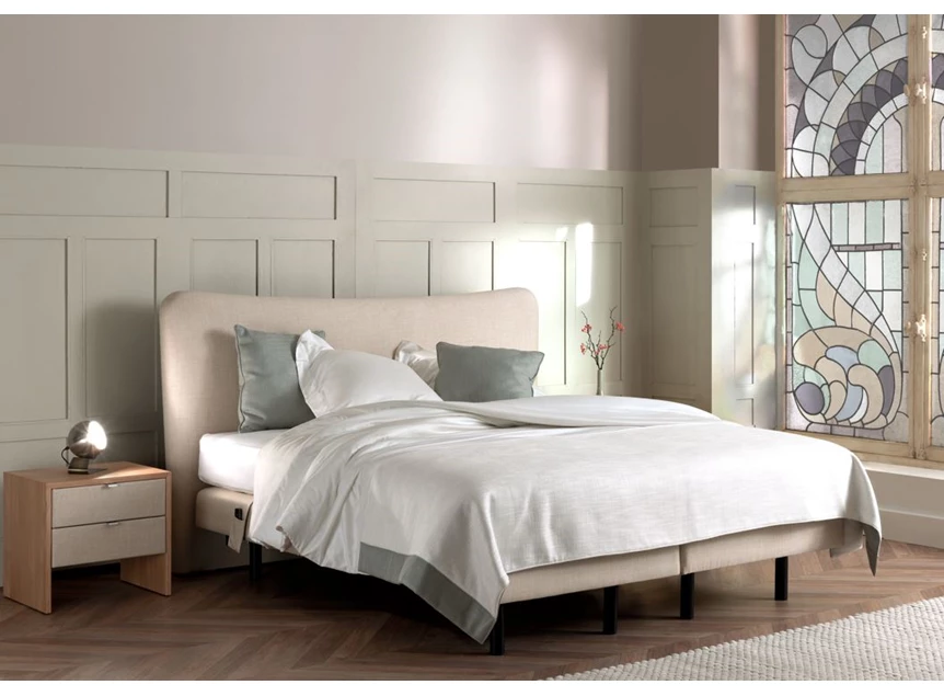 boxspring met hoofdbord modena