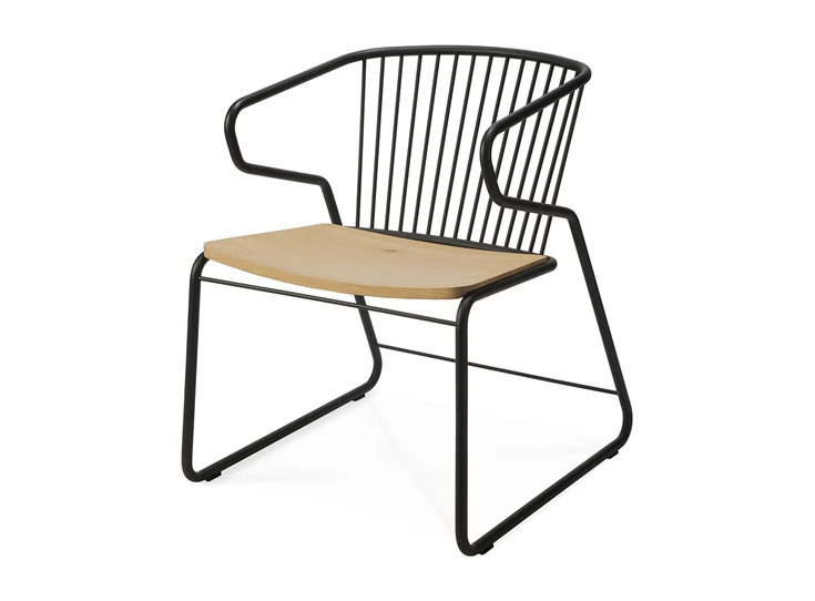 Oak Gabbia Lounge Chaire Ethnicraft