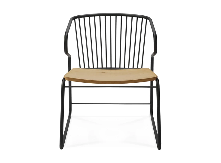 Oak Gabbia Lounge Chaire Ethnicraft Voorkant