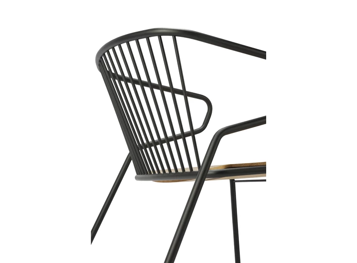 Oak Gabbia Lounge Chaire Ethnicraft Achterkant