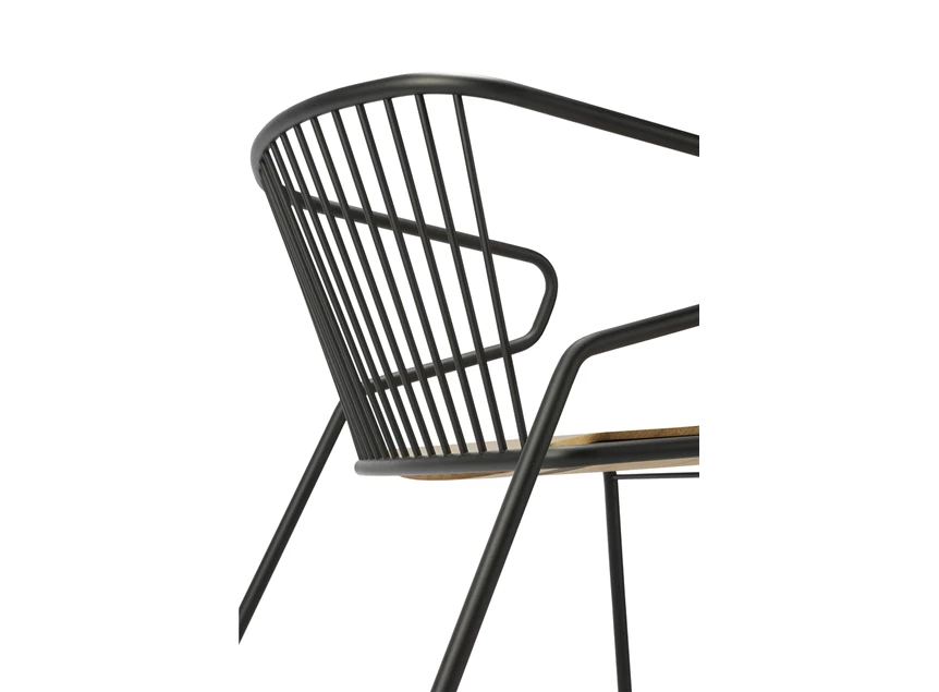 Oak Gabbia Lounge Chaire Ethnicraft Achterkant