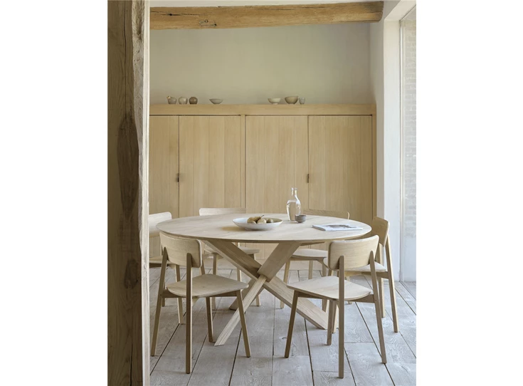 Oak Casale Dining Chair Ethnicraft Sfeer