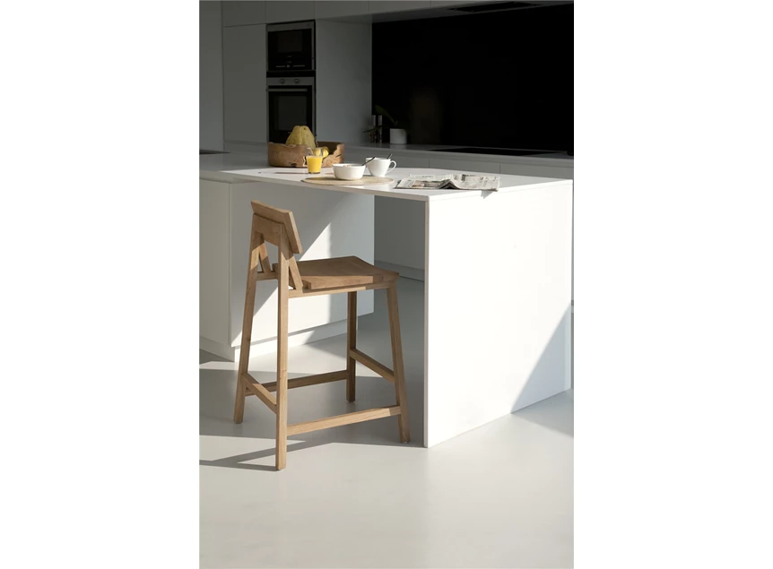 Oak N3 Counter Stool Ethnicraft Sfeer