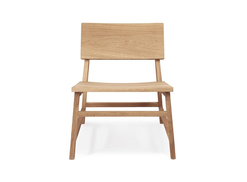 Oak N2 Lounge Chair Ethnicraft voorkant.jpg
