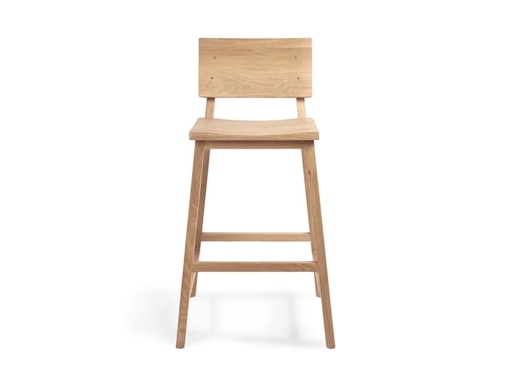 Oak N3 Counter Stool Ethnicraft Voorkant
