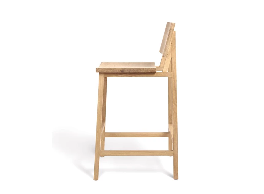 Oak N3 Counter Stool Ethnicraft Zijkant