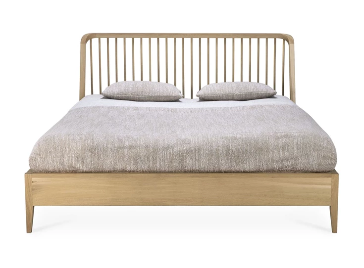 Oak Spindle bed Ethnicraft 51246 2persoons voor.jpg