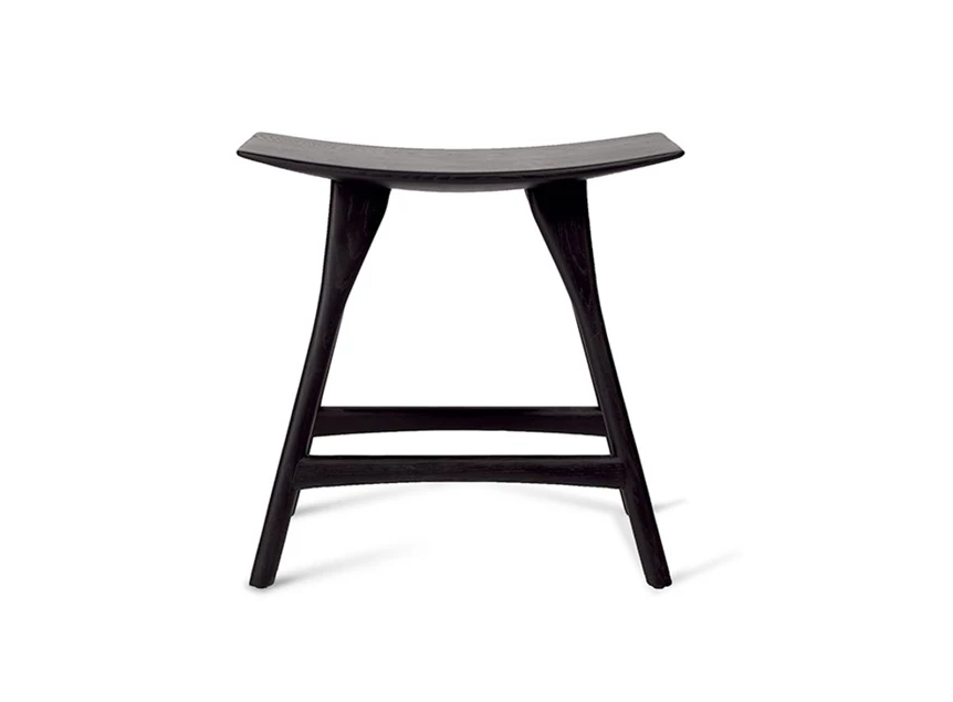 Oak Osso Black Stool Ethnicraft Zwart