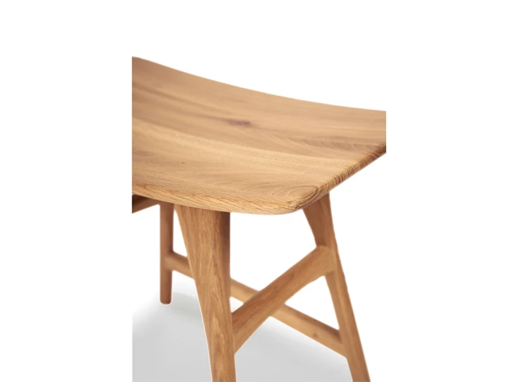 Oak Osso Stool Ethnicraft Detail