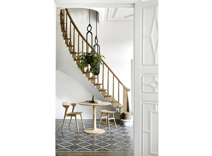 Oak Osso Stool Ethnicraft Sfeer