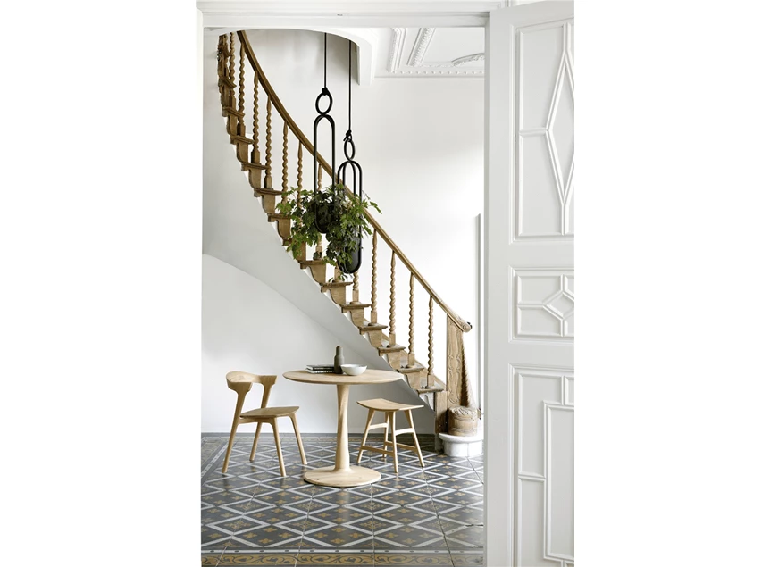 Oak Osso Stool Ethnicraft Sfeer