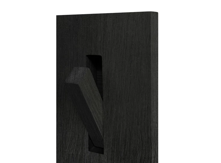 Ethnicraft oak utilitile blackwall hanger detail haak schuin