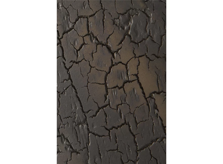 Umber Sphere Wall Mirror Ethnicraft 99cm recht detail