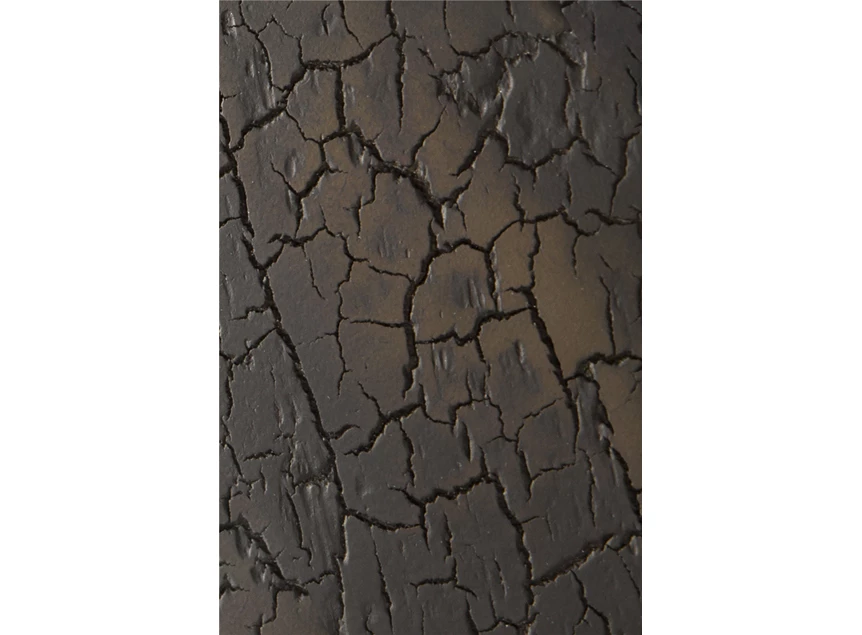 Umber Sphere Wall Mirror Ethnicraft 99cm recht detail