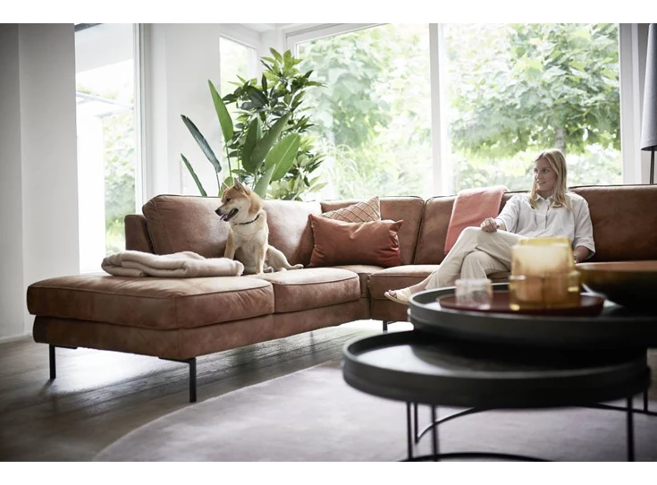 Hoekzetel view in vintage kleur