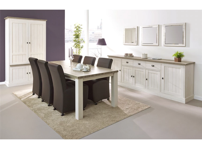 T17T rechthoekige eettafel meubar 163,5cmx100cm sfeerbeeld