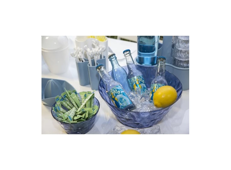 3572640 club serveerschaal roze Koziol 3,5L gebruik